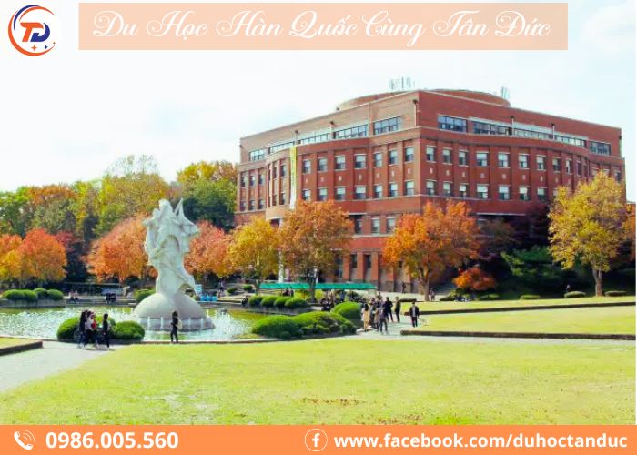 Khuôn viên Đại học Quốc gia Chonnam đẹp mê hoặc lòng người