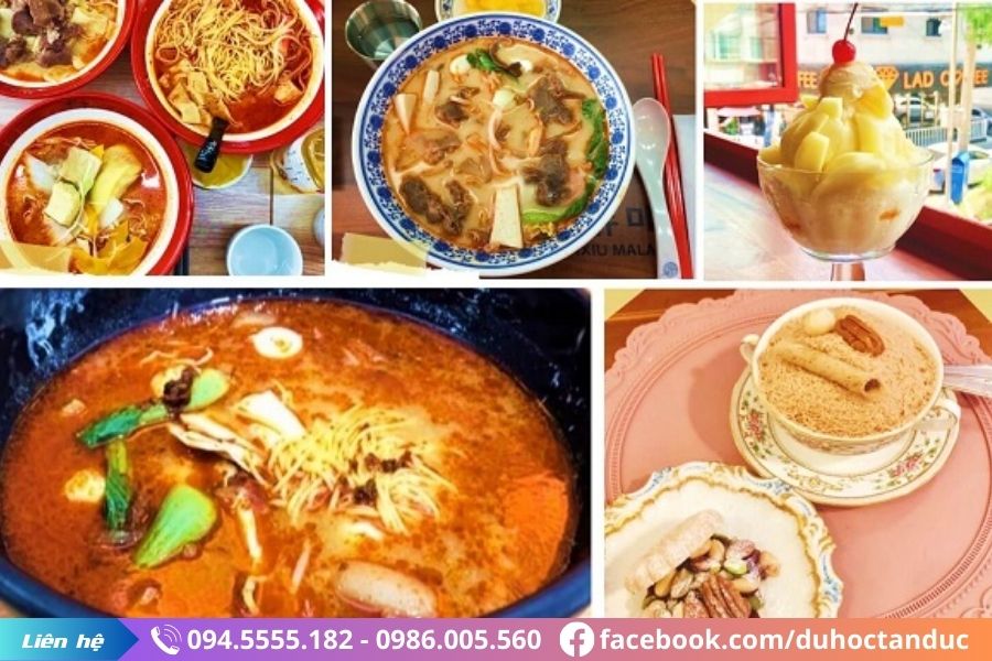 Một vài món ăn tại căn tin Đại Học ChungNam