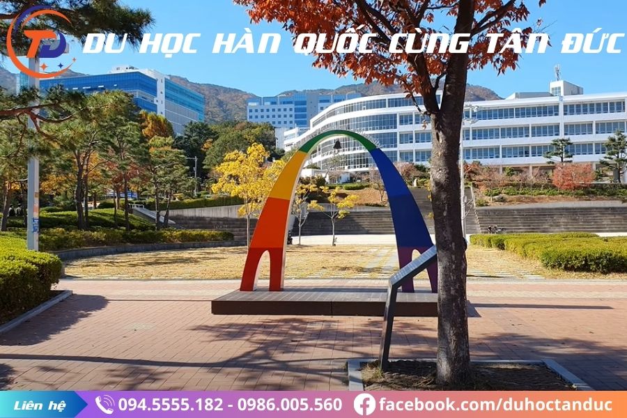Quang Cảnh Đại học Quốc gia Pusan (부산대학교)